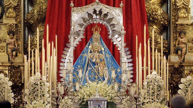 Bendición del Guión de la Virgen de la Sierra